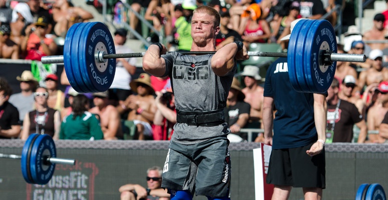 Scott Panchik Clean At CrossFit Games