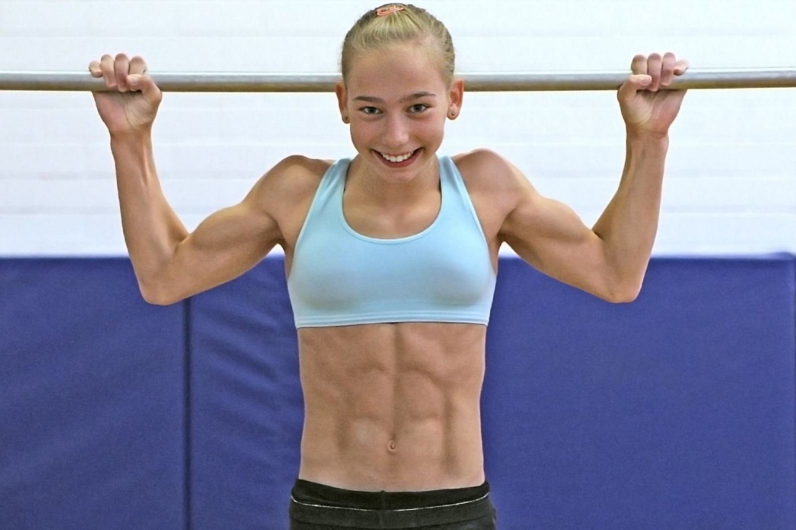 Blonde Gymnast - wide 3