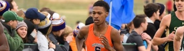 Syracuse freshman Justyn Knight competes in the 2014 NCAA Cross Country Championships in Terre Haute, Indiana