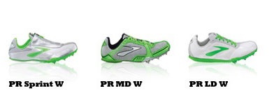 Womens Brooks PR Spikes 2012