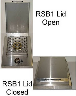 stainless steel burner