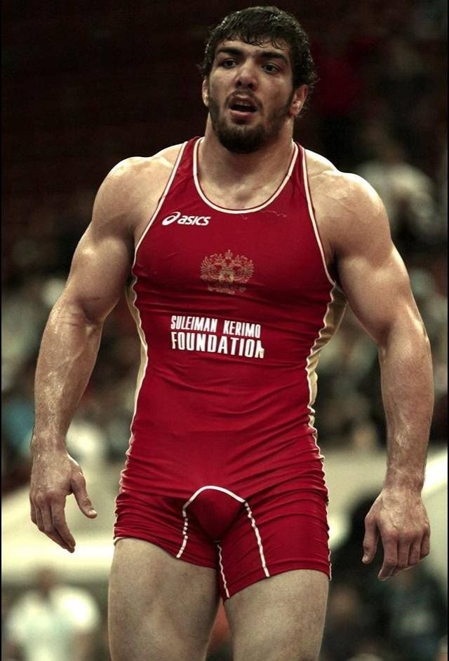 World Champion wrestler Abdusalam Gadisov of Russia